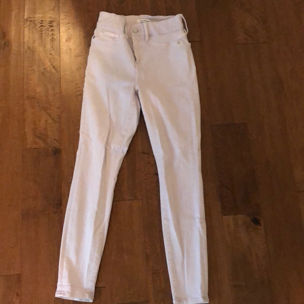 Good American Pink Cropped Jeans Size 29